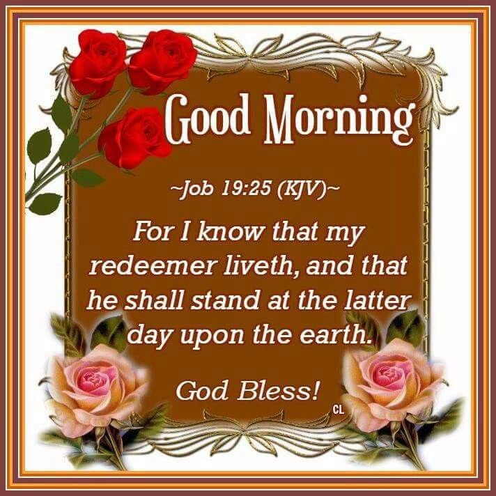 Good Morning Bible God Bless You