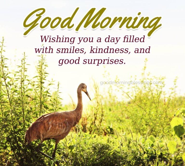 Good Morning Wishing You A Day Filled With Smiles - Good Morning Blessings